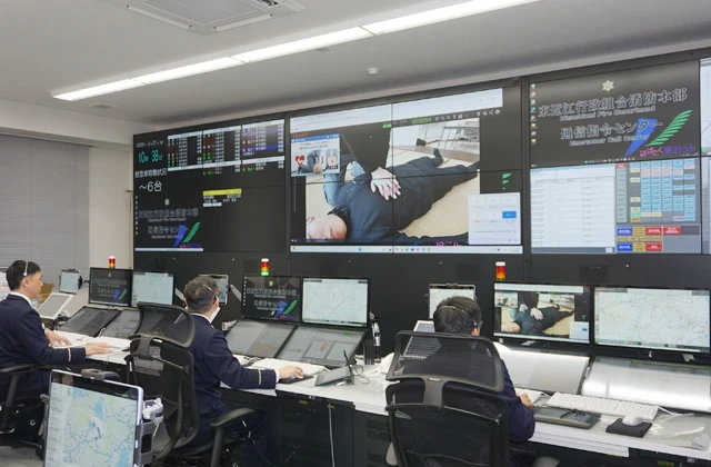高機能消防指令システム最新鋭に