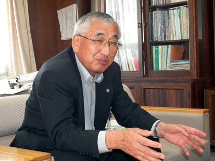 甲賀市長選4選めざす中嶋武嗣氏をインタビュー