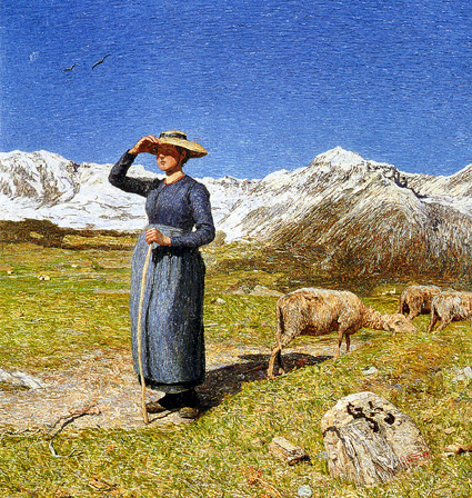 アルプスの光と山 画家セガンティーニ展