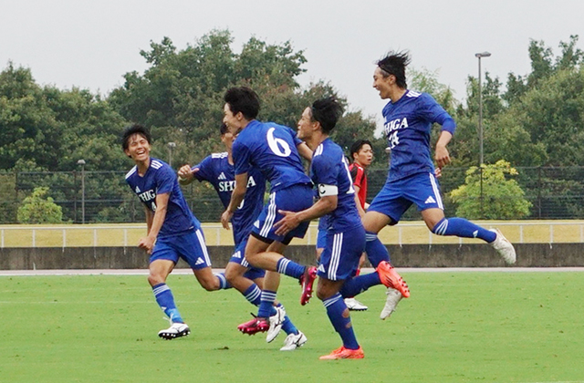 国スポ・サッカー成年男子　滋賀は大分に1回戦で惜敗