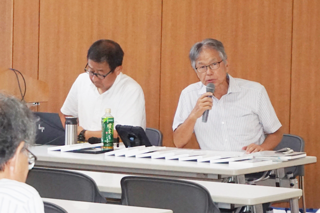 戦後80年、私たちの責務は？県平和祈念館で平和学習講座