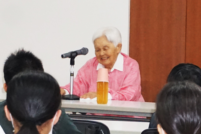 長崎で被爆、あのにおい今も「戦争だけは二度といや」