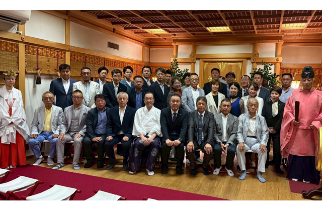 東近江ロータリークラブ 新年度スタート祈願