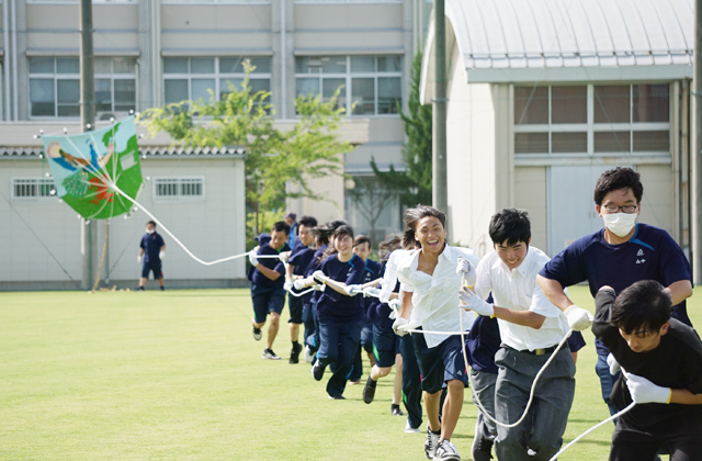 八日市南高、能登復興のエール