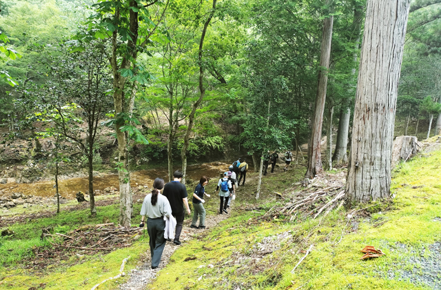ダモンデトレイル視察で愛知県新城市へ