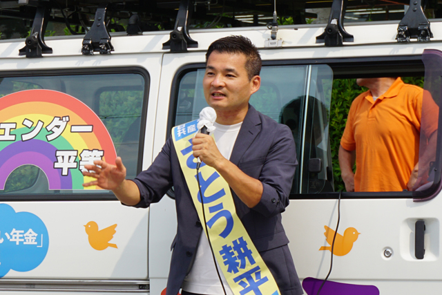 参院選・中盤戦 論戦は熱帯びる 東近江地域でも各陣営活発に