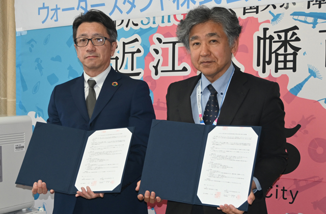 運動施設に浄水サーバー「ウォータースタンド」設置