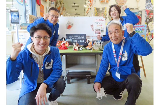 福よせ雛うちが一番選手権で東近江大凧会館が悲願の1位