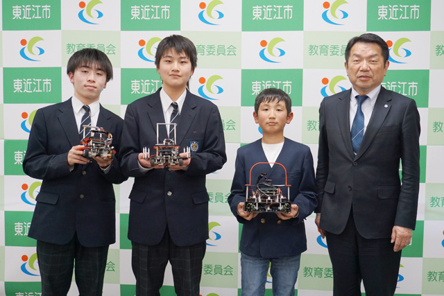 ロボカップジュニア全国大会 東近江市4選手出場