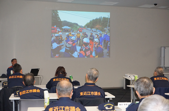 震度5強　想定して参集訓練と研修 東近江市議会
