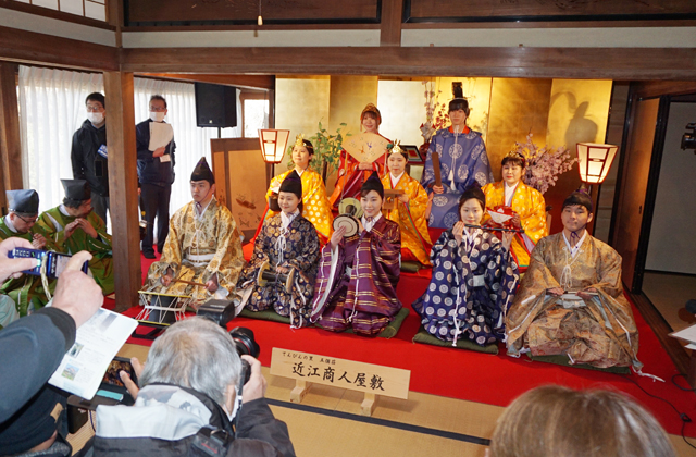 お雛さまに変身 にんげん雛を募集