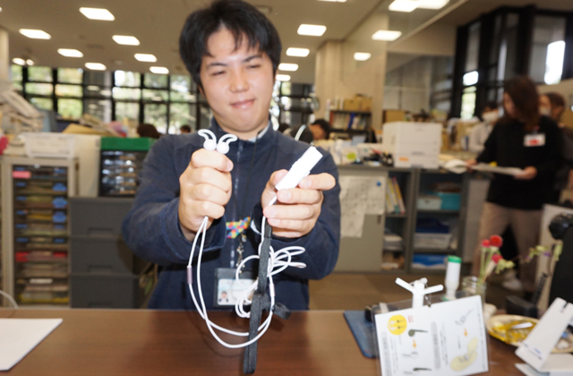 耳の聞こえにくい来庁者向けに