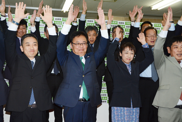 逆風乗り越え、上野氏6期目へ　衆院選・滋賀2区