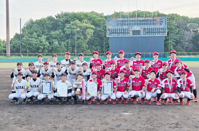 関西1番の称号逃す バイオレッツ準優勝