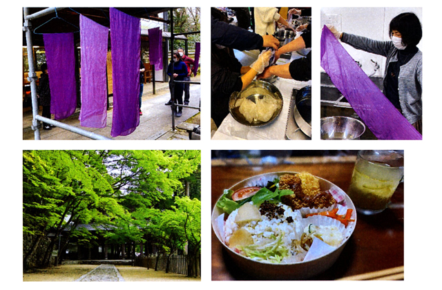 新緑の永源寺紫根染め体験 参加者募集