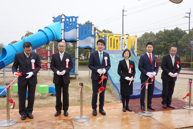 日野町松尾公園 大型遊具1式完成