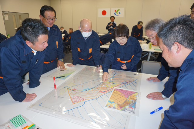 水害想定し市議が図上訓練
