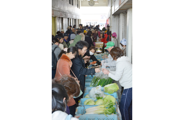 市場を一般開放！帰ってきた日曜市