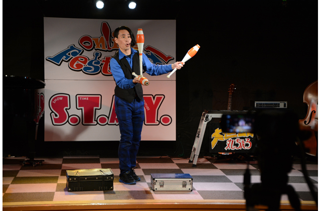 オンラインフェス開催　笑顔生む大道芸披露