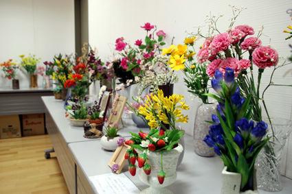 ほんものそっくり！パンフラワー展