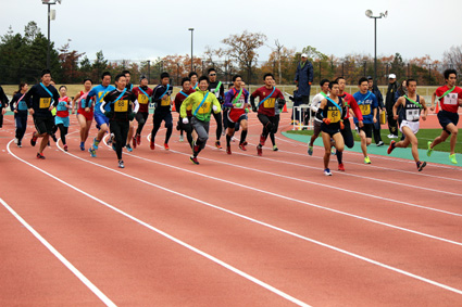 東近江陸上スポ少が4連覇 第10回東近江市駅伝競走大会