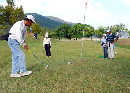 マレットゴルフ 近江八幡市で「第5回交流大会」