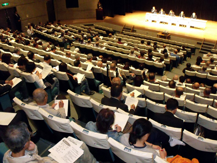 蒲生で住民説明会 蒲生病院存続を望む声根強く