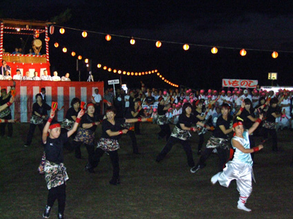真夏の夜に燃え上がる！「第40回蒲生あかね夏祭り」