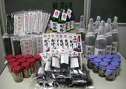 気仙沼市の物産品販売