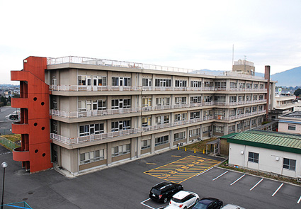 滋賀病院の整備計画 7階建ての病院棟を新設