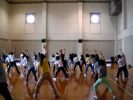 「有酸素運動とヨガで健康に」