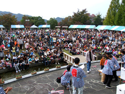 ふれあい広場2010 23日　五個荘中央公園