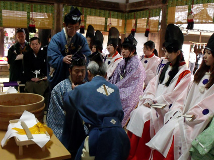 義経にならって元服