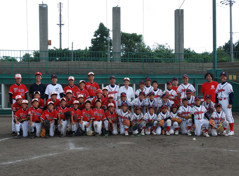 ようこそ東近江市へ ―玉緒レッドと交流― 福岡の「城少レッドスターズ」