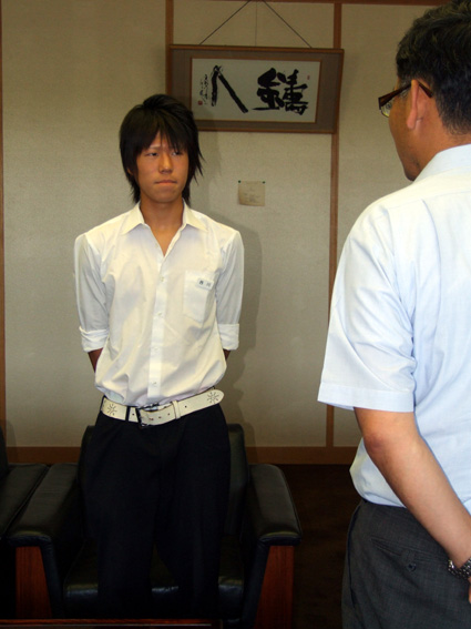 日野中陸上部 西川智貴くん