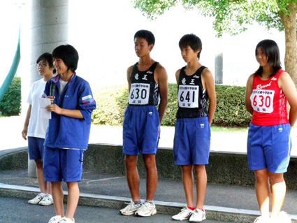 竜王中５選手　近畿・全国大会へ