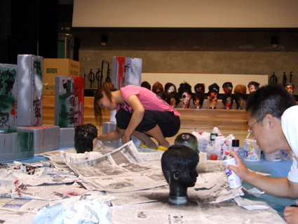 夏のひんやり体験で涼む！わたむきホール虹 おばけ屋敷