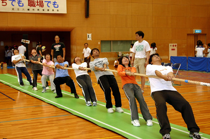 水郷の里綱引大会 金田体協が優勝