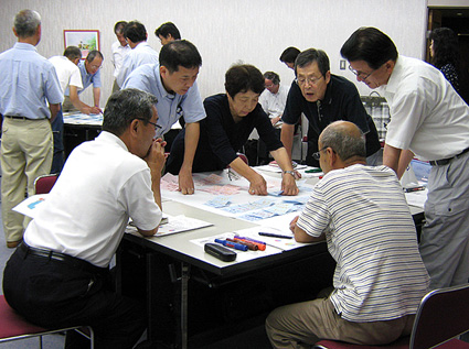 市民の声をマスタープランに 地域別まちづくり懇談会