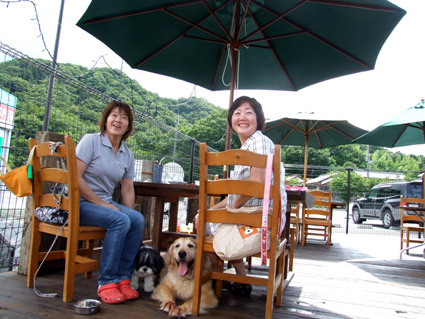 愛犬とくつろぐ  「ドッグカフェ」