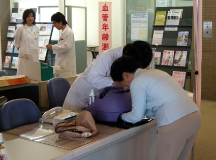 能登川のナイチンゲール 市民の健康をチェック