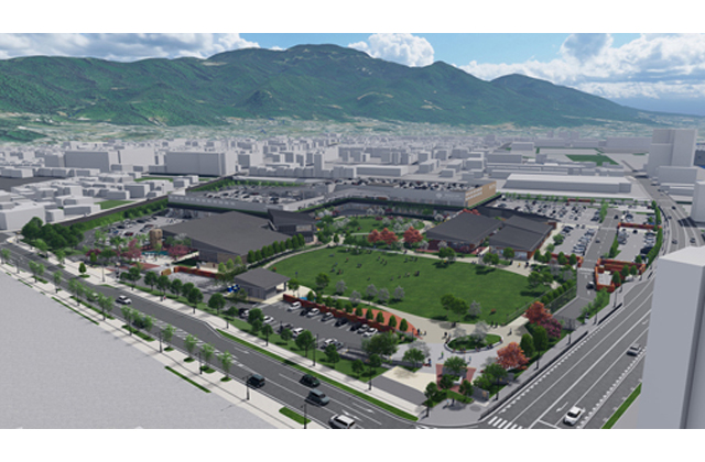 競輪場跡地が複合商業施設へ