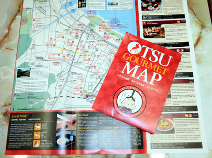 外国人観光客向けにグルメマップ作成