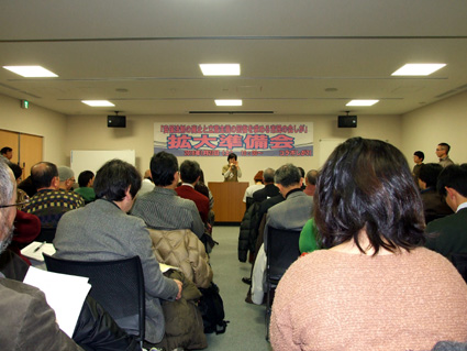 安保法廃止のために市民らが大津で集会