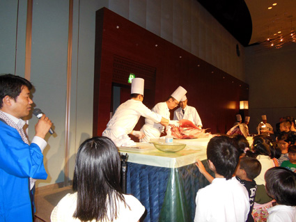 恒例の琵琶湖ホテル「夏祭り」