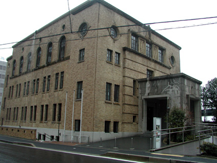 大津旧公会堂　謎の床下浸水