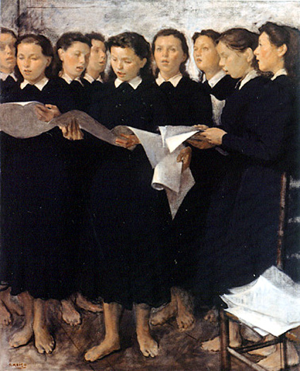 県立近代美術館 近代洋画の巨匠