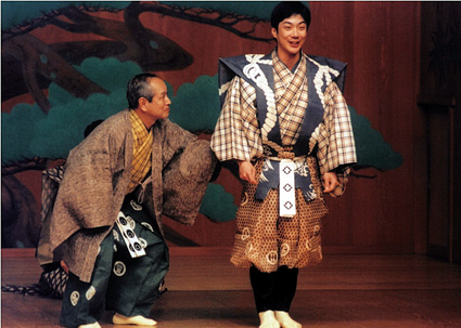 滋賀県が舞台のご当地演目 野村万作・野村萬斎 狂言公演