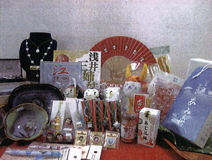 滋賀観光センターで「春の贈り物展」