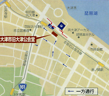 浜大津の集客、まちづくり拠点 旧大津公会堂が23日オープン